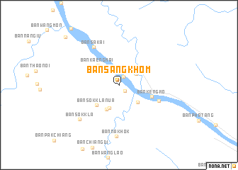 map of Ban Sangkhom