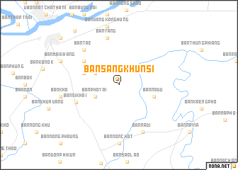 map of Ban Sang Khun Si