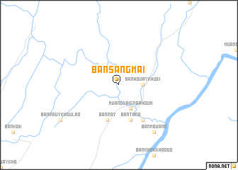 map of Ban Sang Mai