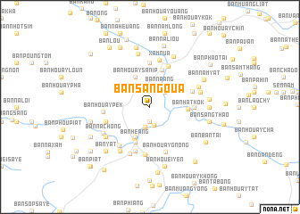 map of Ban Sa Ngoua