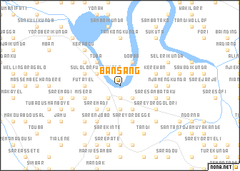 map of Bansang