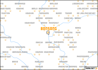 map of Bản Sang