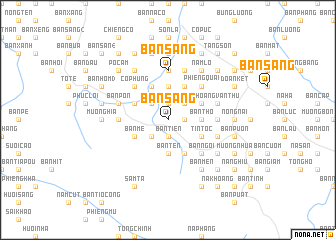 map of Bản Sàng