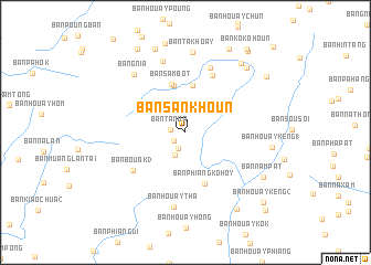 map of Ban Sankhoun