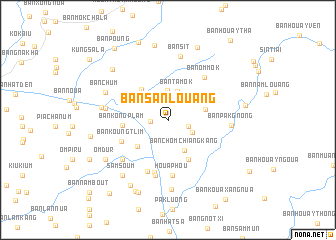 map of Ban Sanlouang