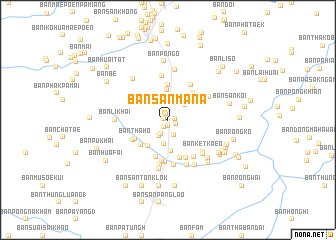 map of Ban San Mana