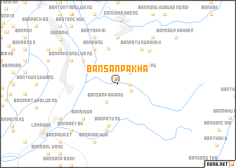 map of Ban San Pa Kha