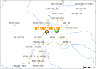 map of Ban San Pa Yae