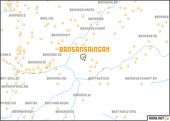 map of Ban San Sai Ngam