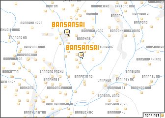 map of Ban San Sai