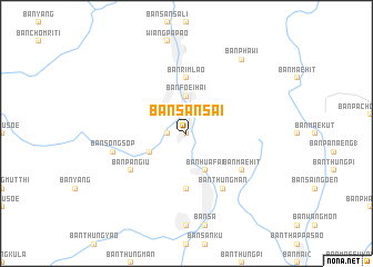 map of Ban San Sai