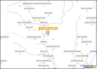 map of Ban San Sai