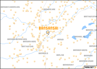 map of Ban Sansai