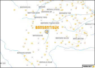 map of Ban Santisuk