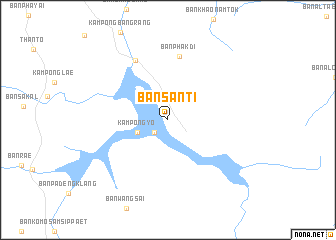 map of Ban Santi