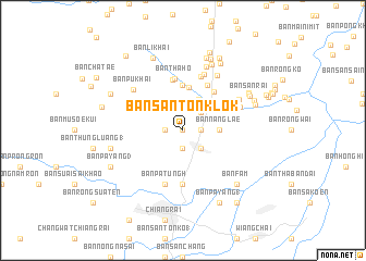 map of Ban San Ton Klok