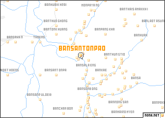 map of Ban San Ton Pao