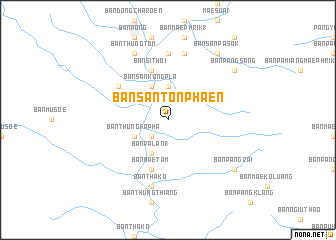 map of Ban San Ton Phaen