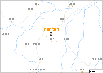 map of Bansan