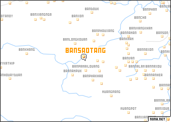 map of Ban Saotang