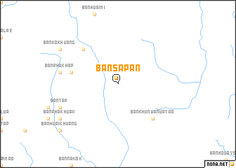 map of Ban Sapan