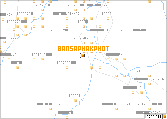 map of Ban Sa Phak Phot