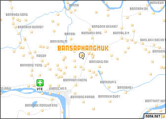 map of Ban Saphangmuk