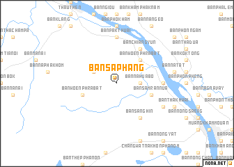 map of Ban Saphang