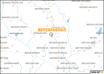 map of Ban Saphan Hin