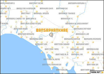 map of Ban Saphan Khae