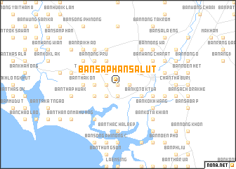 map of Ban Saphan Salut