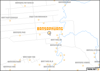 map of Ban Sap Muang