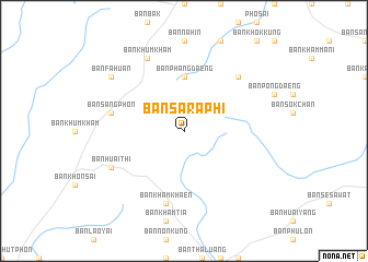 map of Ban Saraphi