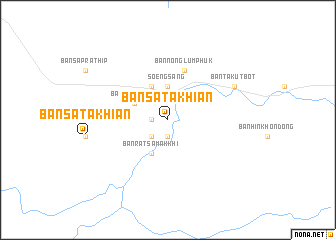 map of Ban Sa Takhian