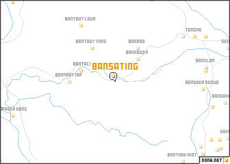 map of Ban Sating