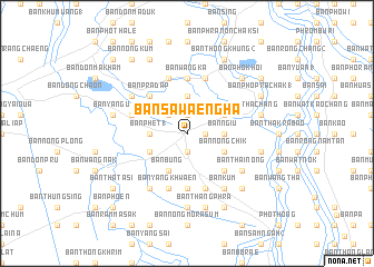 map of Ban Sawaeng Ha