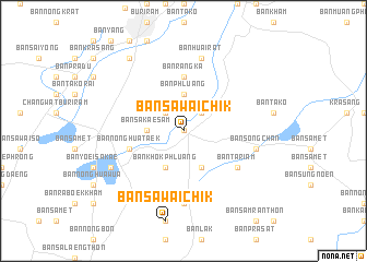 map of Ban Sawai Chik