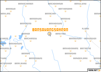 map of Ban Sawang Samran