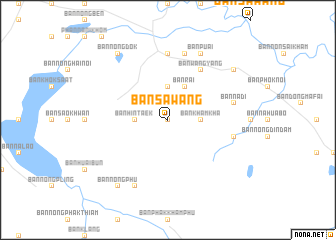 map of Ban Sawang