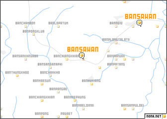 map of Ban Sawan