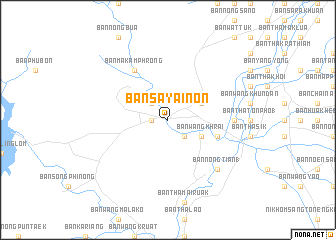 map of Ban Sa Yai Non