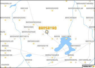 map of Ban Sayao
