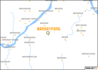 map of Ban Say Fong