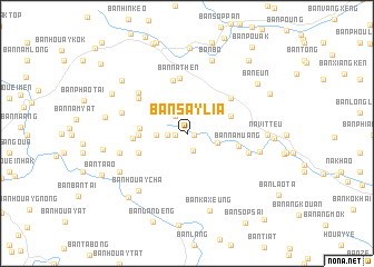 map of Ban Saylia