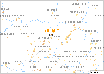 map of Ban Say