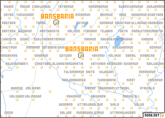 map of Bānsbāria