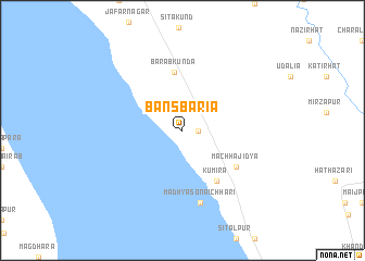 map of Bānsbāria