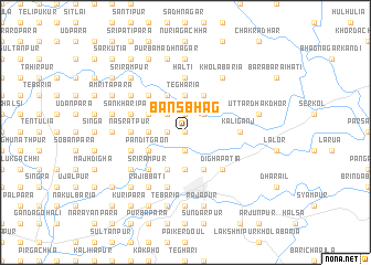 map of Bānsbhāg