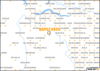 map of Bānschara