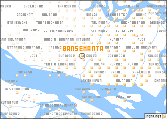 map of Bansemanta